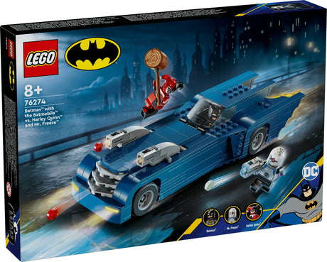 LEGO 76274 DC Super Heroes Batman in the Batmobile vs. Harley Quinn and Mr. Freeze LEGO
