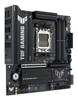 ASUS TUF GAMING B850M-PLUS II set skråt forfra
