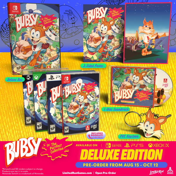 Bubsy in: The Purrfect Collection - Deluxe Edition (Limited Run) – Nintendo Switch