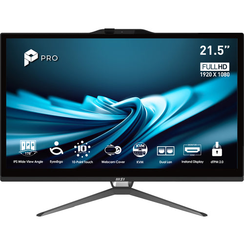 MSI Pro AP222T 14MA-613EU – all-in-one med tastatur og mus vist som illustration