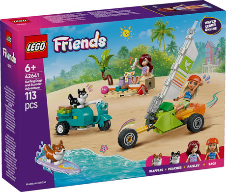 LEGO 42641 LEGO Friends Beach Adventure with Dogs LEGO