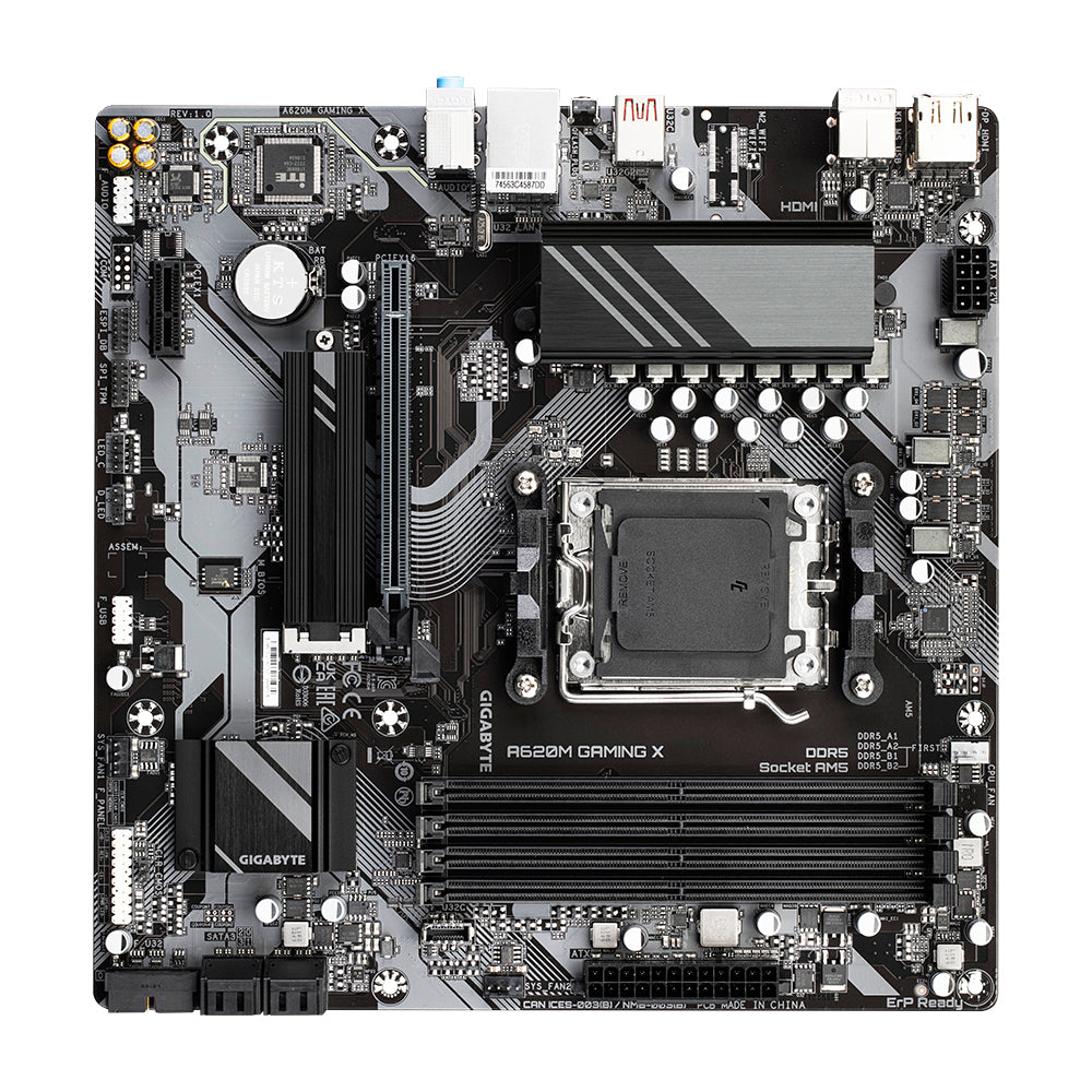 GIGABYTE A620M GAMING X - Socket AM5 - motherboard GigaByte