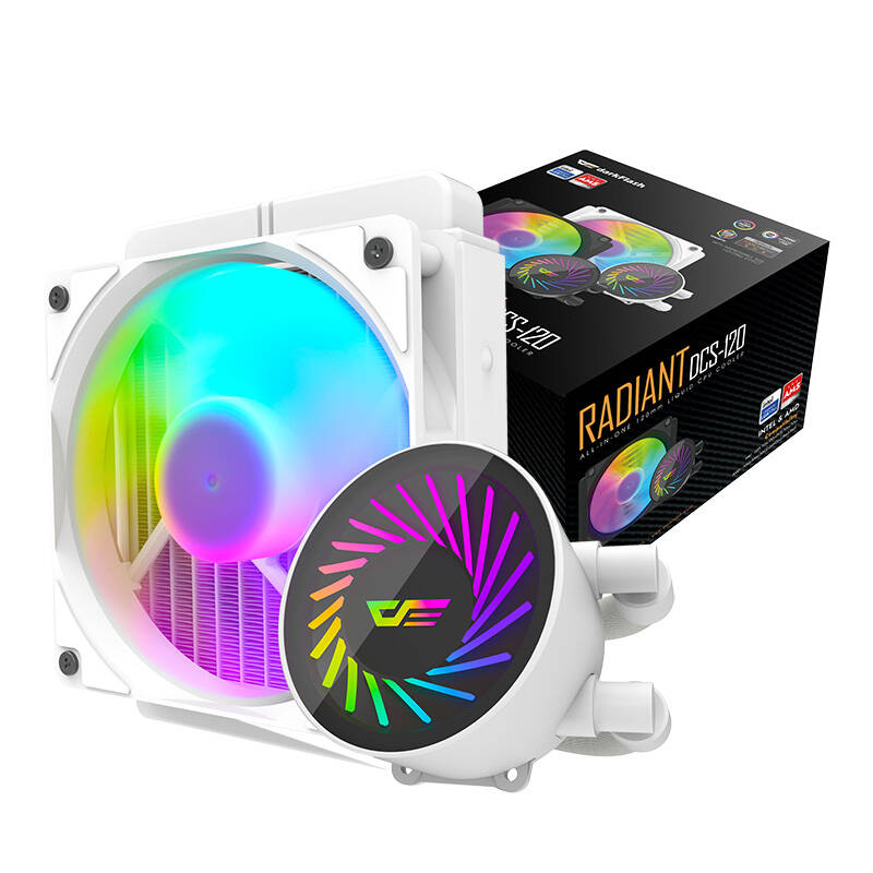 Darkflash DCS120 CPU liquid cooling (white) Aigo