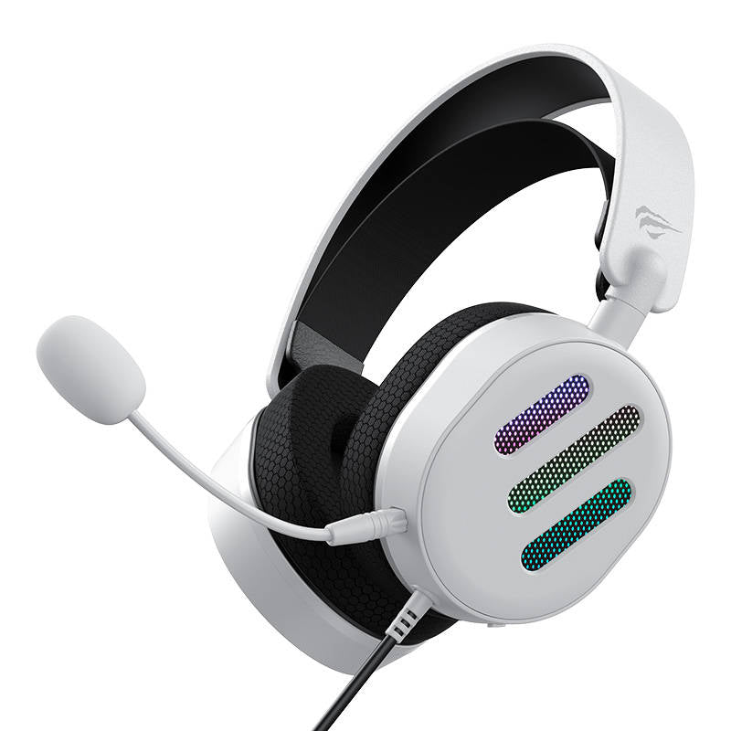 Gaming Headphones Havit H2038U RGB (white) Havit