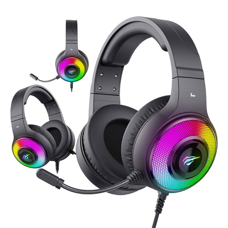 Gaming Headphones Havit H2042d RGB (Black) Havit