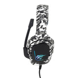 Gaming headphones Havit H653d Camouflage white Havit