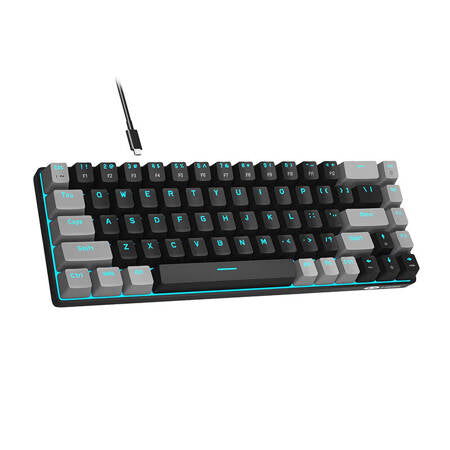 MageGee MK-BOX Mekanisk gaming Tastatur (Grå-Sort) MageGee