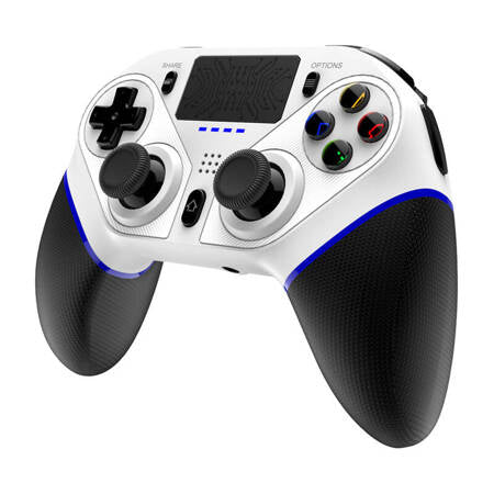 iPega Ninja PG-P4010B Trådløs controller / GamePad PS4 touchpad (hvid) iPega