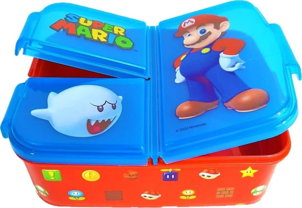 Euromic – Lunchbox für mehrere Räume – Super Mario