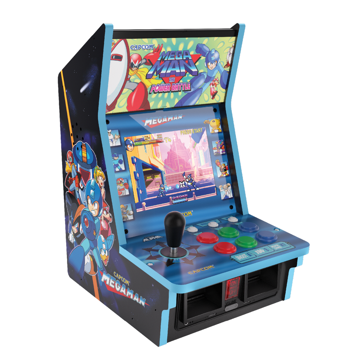 Evercade Alpha Mega Man Bartop Arcade