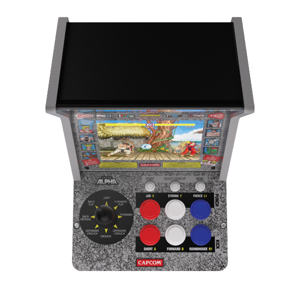 Evercade Alpha Street Fighter Bartop Arcade