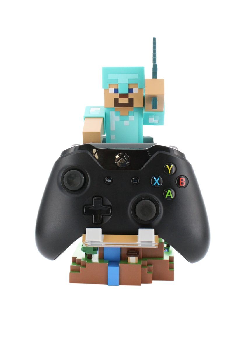 CABLE GUYS - MINECRAFT: STEVE IN DIAMOND ARMOUR R.E.S.T