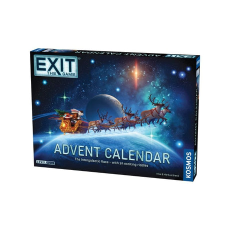 EXIT julekalender – The Intergalactic Race – engelsk udgave