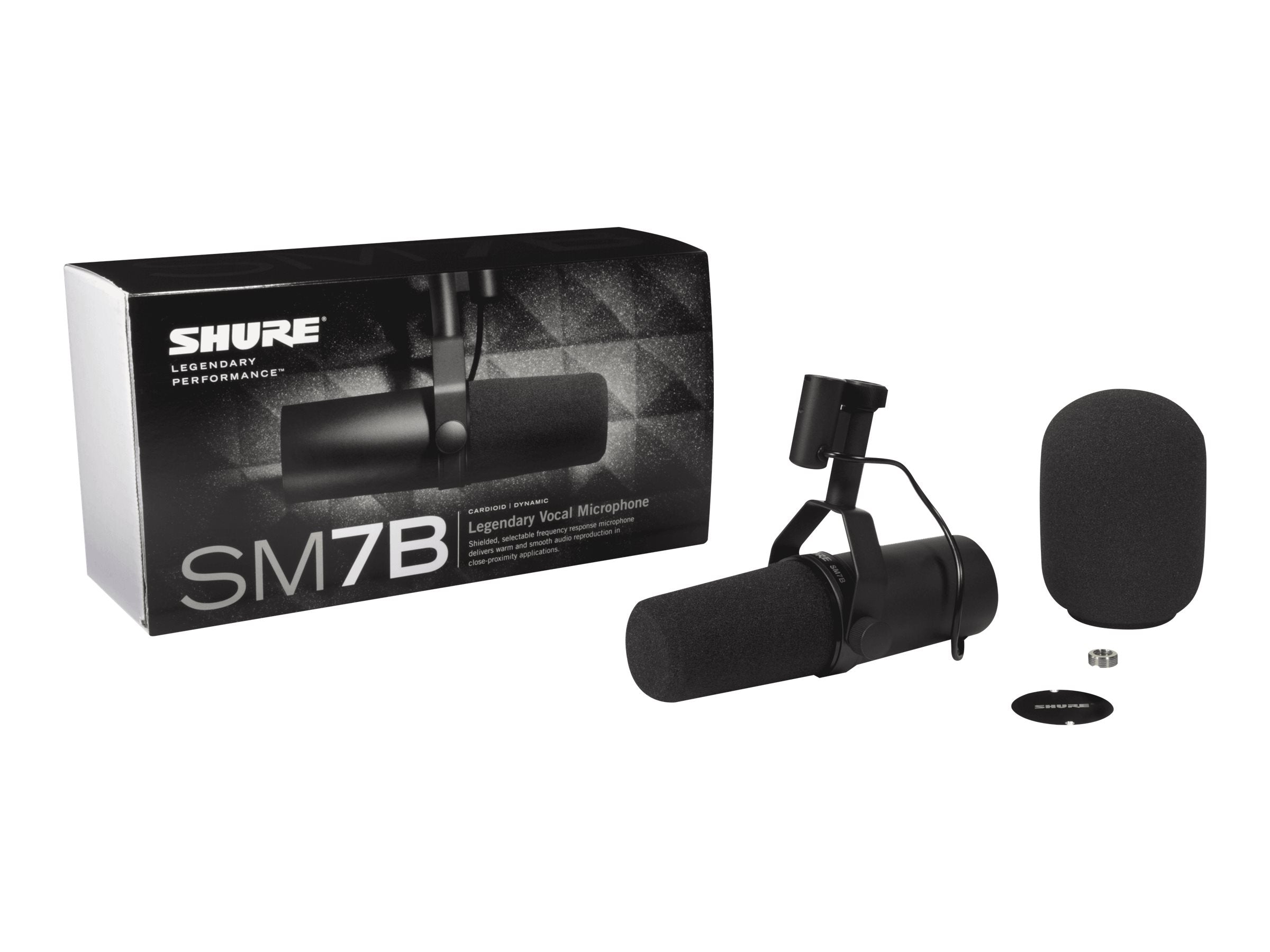 Shure SM7B Mikrofonkabel Niere Grau 
