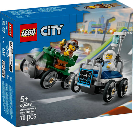 LEGO 60459 City Airplane vs. Hospital Bed LEGO