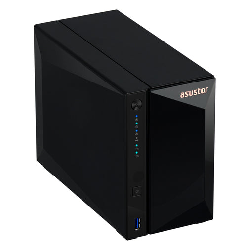 Asustor DRIVESTOR 2 Pro Gen2 AS3302T v2 – set skråt forfra (vinkel 2)