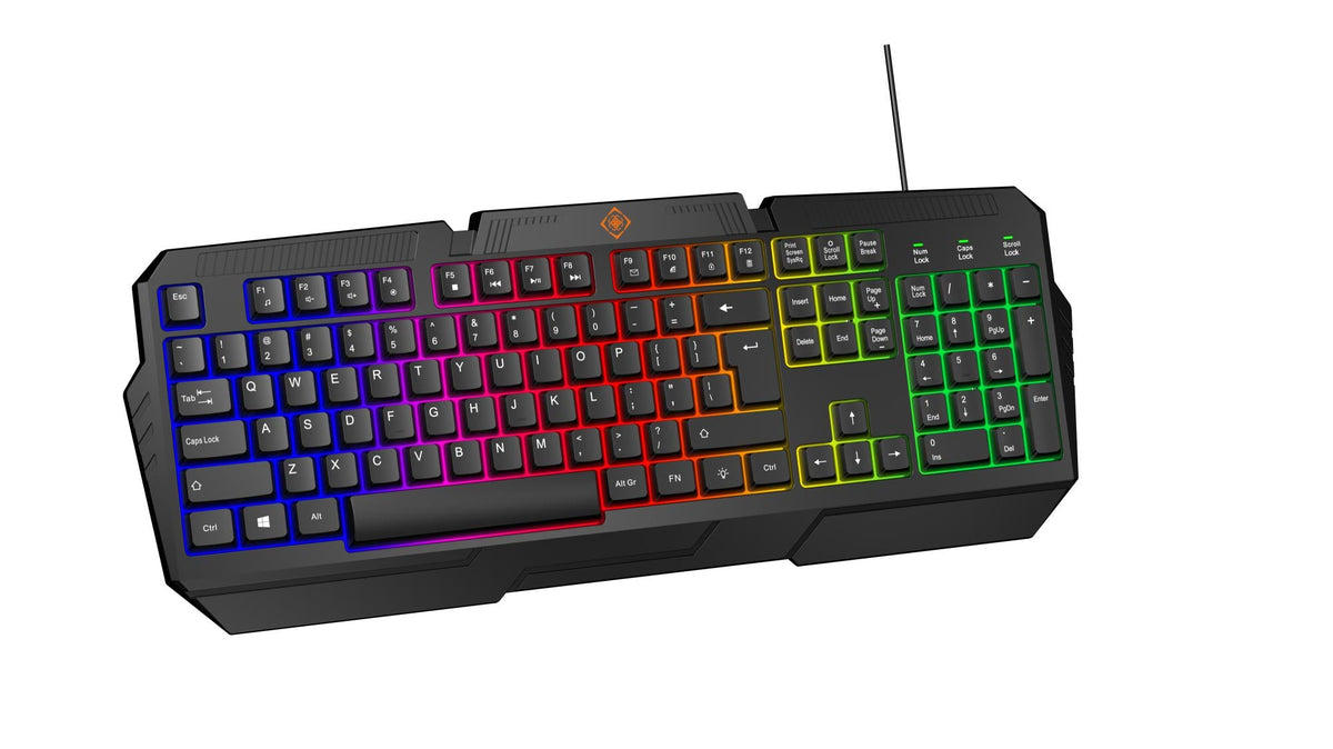 4-in-1 Gaming kit, US layout,Headset,Keyboard,Mice,Mousepad deltaco_gaming