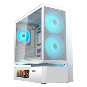 COUGAR CFV235 Vision, ARGB, Mesh, hvid kabinet – produktvisning