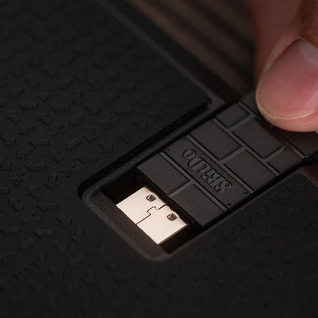 8BitDo Arcade Controller – leverless til Xbox/PC, sort – Rum til USB-modtager