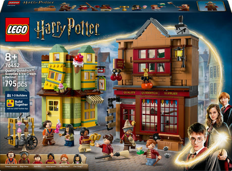 LEGO 76452 Harry Potter Quality Quidditch and Fortescue's Ice Cream Parlor LEGO