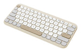 ASUS Marshmallow KW100 beige/grå – set skråt fra siden