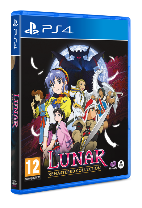 LUNAR Remastered Collection – PlayStation 4 – spilomslag