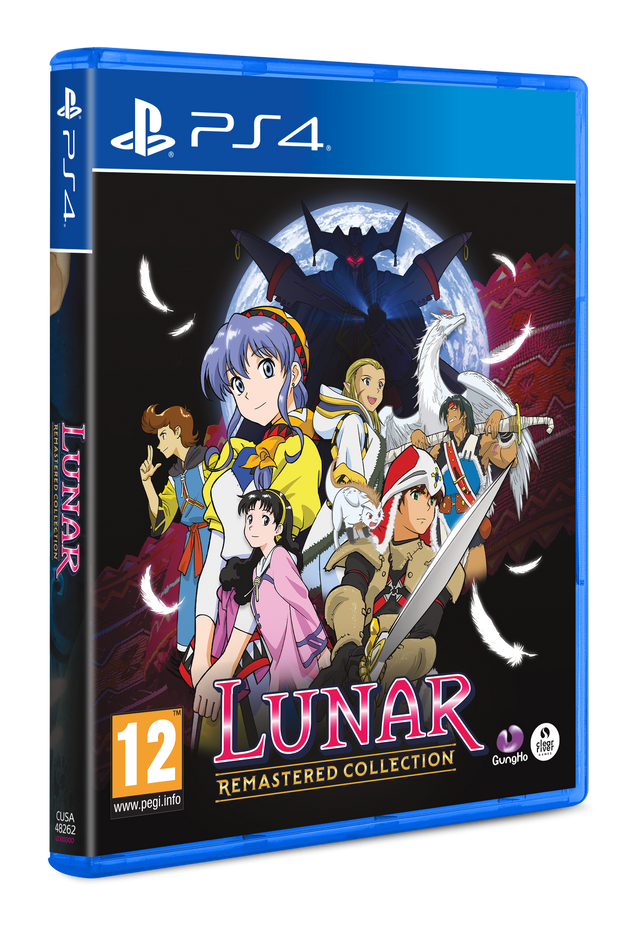 LUNAR Remastered Collection – PlayStation 4 – spilomslag