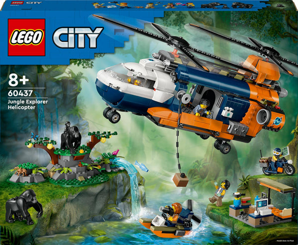 LEGO 60437 City Dschungel-Entdecker-Hubschrauber