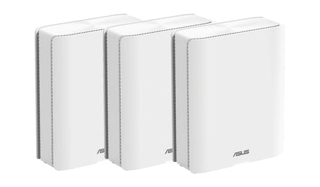 ASUS ZenWiFi BQ16 Wi-Fi 7 mesh-system – vist i en samlet opsætning