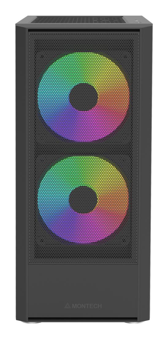 Montech X2 Plus - Sort