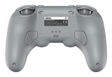 8BitDo Pro 3 Bluetooth – Gray-controller med dock – Bagside og ekstra knapper