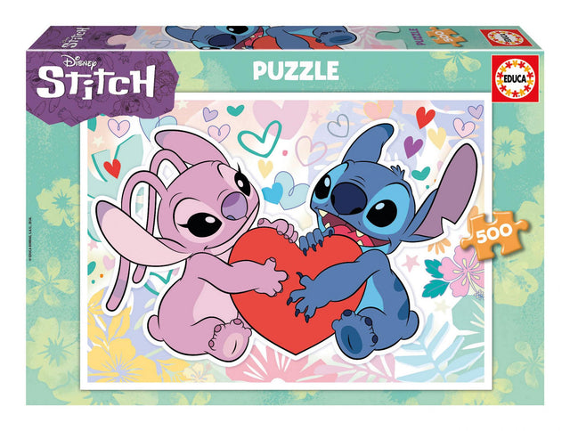 Educa - 500 Disney Stitch (80-19911) Educa