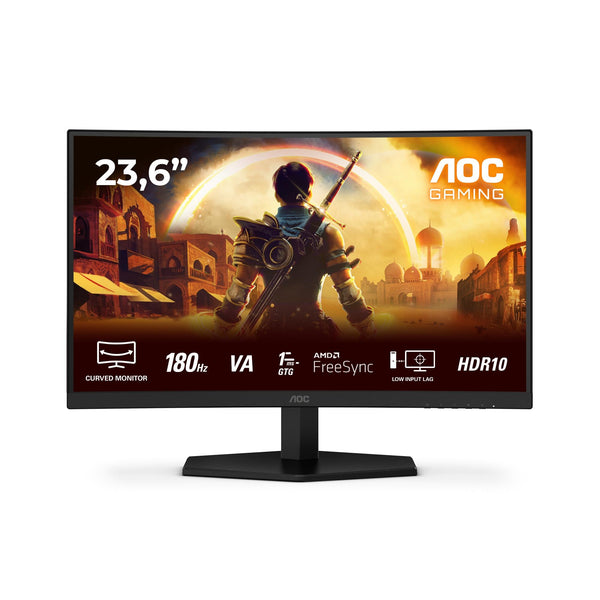 AOC C24G42E gaming-skærm - 23,6 tommer - 180 Hz