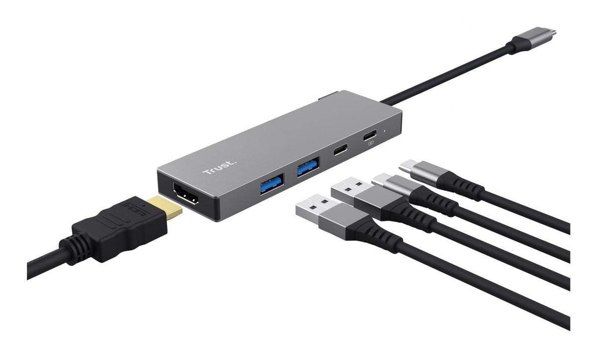TRUST DALYX 5-IN-1 MULTIPORT ADAPTER TRUST