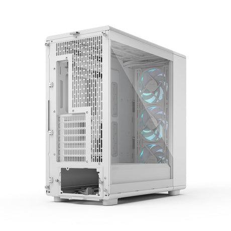 Midi Epoch XL White TG RGB Clear tint Fractal design