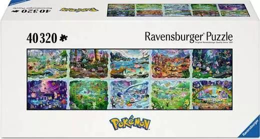 Ravensburger Pokémon-puslespil – 40.320 brikker