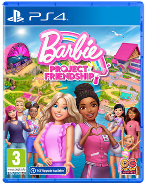 Barbie Project Friendship – PlayStation 4 – spilomslag