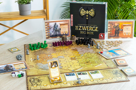 Die Zwerge: Big Box – tysk brætspil fra Pegasus Spiele