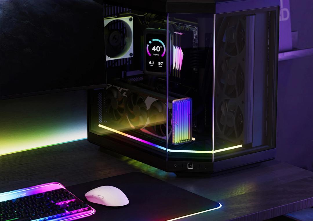HYTE LN60 NOODLE  Light Strip, Black HYTE