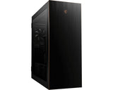 MSI MPG SEKIRA 500G – sort PC-kabinet – lukket front set skråt