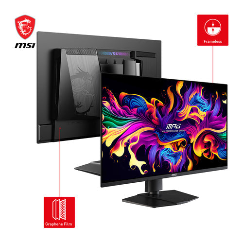 MSI MPG 271QRXDE QD-OLED – skærm – Sort