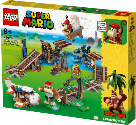 LEGO Super Mario - Diddy Kong's Mine Cart Ride Expansion Set (71425) LEGO