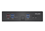 Shuttle XPC Slim DS50U3 – porte på fronten