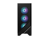 MSI MAG FORGE 320R AIRFLOW – sort PC-kabinet – frontens tre blæsere