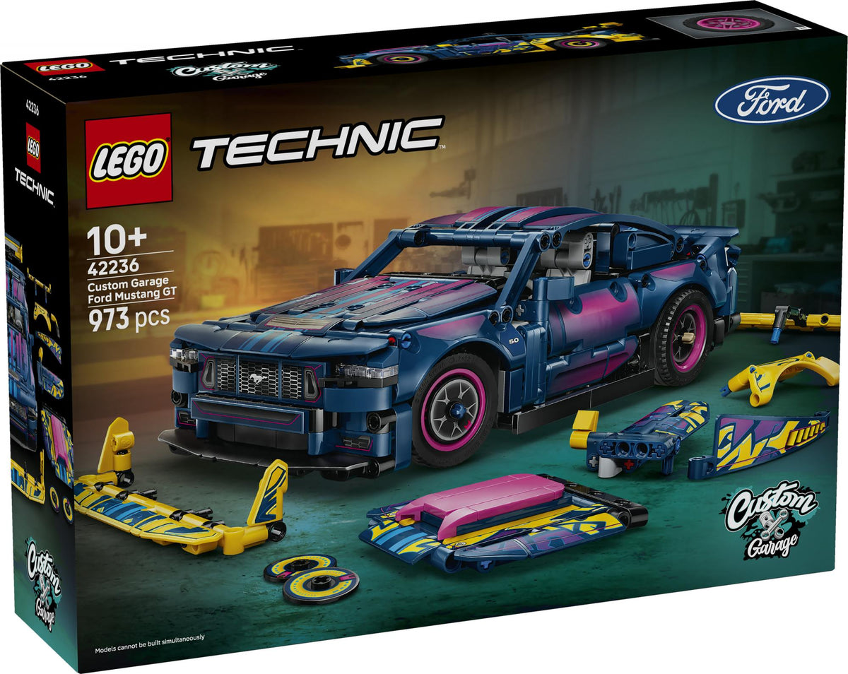 LEGO - Technic - Custom Garage Ford Mustang GT Car (42236) LEGO