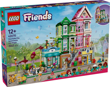 LEGO 42670 Friends Heartlake City Residential and Shopping Street LEGO
