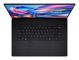 ASUS ProArt P16 H7606WW-SE028X Copilot+ PC – tastatur og arbejdsflade set ovenfra; layout på billedet er illustrativt