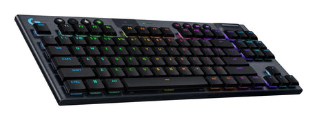 Logitech - G915 X LIGHTSPEED TKL Wireless Gaming KB Clicky Black Nordic