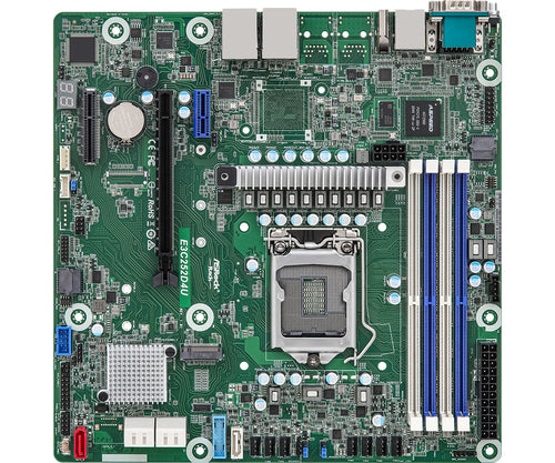 ASRock Rack E3C252D4U bundkort - produktbillede 1