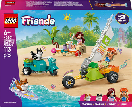LEGO 42641 LEGO Friends Beach Adventure with Dogs LEGO